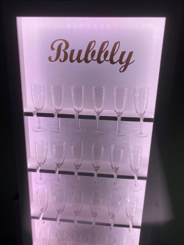 Prosecco wall hire Ireland